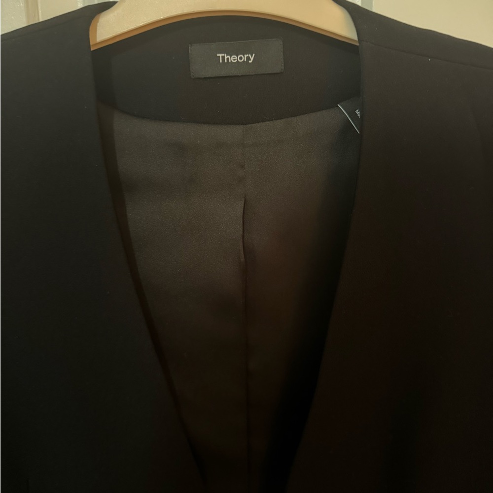 Theory Lindraya Admiral Crepe Blazer - Picture 6 of 8